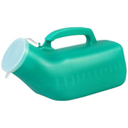 集尿器 男性用 尿瓶 尿器 小便器 携帯トイレ 蓋付き フタ付き 持ち手付き 1200ml 介護 トイレ シンプル 高齢者