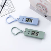デジタル時計 懐中時計 ウォッチ 電池式 キーホルダー フック 吊り下げ ミニ コンパクト 小さめ 子供 キッズ かばん バッグ