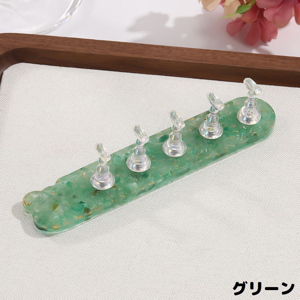 ネイルチップスタンド ネイルスタンド チップホルダー ネイルアート クマ 作業用 商品画像4
