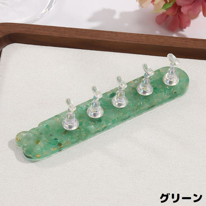 ネイルチップスタンド ネイルスタンド チップホルダー ネイルアート クマ 作業用 商品画像4