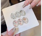 ネイルパーツ ネイルフレーク ネイルアート ネイルチップ セルフネイル ホログラム オーロラ調 グリッター 不定形 デコレーション きらきら