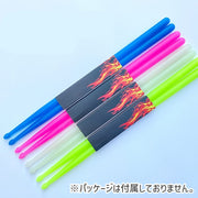ドラムスティック 1ペア 2本組 ドラム用品 音楽用品 ゲーミングカラー ドラマー かっこいい シンプル お洒落