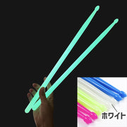 ドラムスティック 1ペア 2本組 ドラム用品 音楽用品 ゲーミングカラー ドラマー かっこいい シンプル お洒落