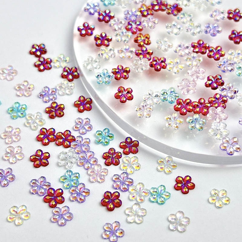 3Dネイルパーツ 同色30個入り ネイルアート 3Dアート お花 フラワー 商品画像4