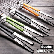 炭用トング 火ばさみ 薪バサミ 火鋏 ファイヤートング バーベキュー BBQ キャンプ アウトドア 焚き火 挟む 焚火 暖炉