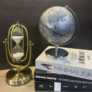 地球儀 アンティーク インテリア レトロ 直径14cm 置物 おしゃれ 大人 プレゼント 世界地図 英語 かっこいい 贈り物 小さめ