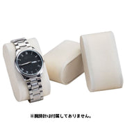 腕時計枕 ジュエリー枕 腕時計用クッション 腕時計ディスプレイ ウォッチ ブレスレット 無地 シンプル プレゼント ディスプレイ 飾る インテリア