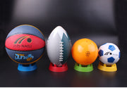 ボールスタンド ボールホルダー ディスプレイスタンド ボール用置台 ボール置き 展示 バスケットボール サッカー ラグビー フットボール バレー