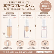 トラベルボトル 携帯用 4本入り 真空 スプレーボトル 乳液ボトル 5ml 10ml 詰め替え容器 ケース付き 小分け 霧吹き 噴霧器 持ち運び 旅行 出張 トラベルグッズ お出掛け アトマイザー 消毒液 虫よけ詰め替え 香水詰め替え 化粧水詰め替え 日焼け止め詰め替え
