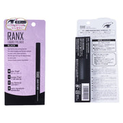 RANX リキッドアイライナー ウォータープルーフ 速乾 お湯でオフ 汗 皮脂 摩擦に強い にじみにくい 美容液成分12種配合 選べる3色 ブラック ダークブラウン ライトブラウン