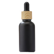 遮光瓶 スポイトボトル 詰め替え容器 ガラス製 小瓶 5ml 100ml アロマオイル エッセンシャルオイル 小分け 持ち運び 携帯 黒 ブラック