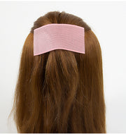 髪留めシート 2枚セット 前髪固定 跡がつかない 面ファスナー ヘアクリップ ヘアアクセサリー 髪留め メイク 化粧 洗顔 無地