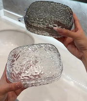 ソープディッシュ 蓋付き 石けん置き 石鹼置き 石鹸ケース バス用品 洗面所 キッチン 水切り付き ソープトレー 置き型 滑りにくい おしゃれ