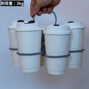 ボトルホルダー ボトルキャリー ドリンクキャリー カップキャリー ドリンクホルダー カップホルダー 折りたたみ式 持ち手付き シンプル コンパクト ポータブル 持ち運び イベント アウトドア