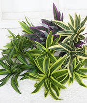 フェイクグリーン 人工観葉植物 造花 1本 単品 緑 リーフ 葉っぱ ドラセナ風 装飾 飾り インテリア小物 枯れない リビング 玄関 トイレ 洗面所 寝室 ガーデン 庭 おしゃれ ナチュラル かわいい