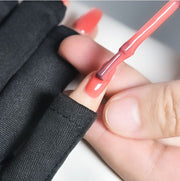 ネイル用UVカット手袋 両手用 左右セット 指先なし 指無し UVカットグローブ ネイルケア用品 ハンドケア用品 ネイルグローブ 紫外線対策 ジェルネイル UVライト対策 ネイルライト対策 手袋 グローブ ロング ショート 無地 ブラック ホワイト 黒 白