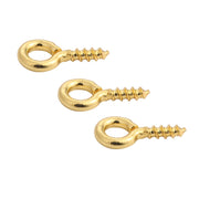 ネジヒートン 20個セット パーツ 8mm 10mm 金具 ヒートンキャップ 金属パーツ レジン アクセサリー ハンドメイド DIY キーホルダー ゴールドカラー シルバーカラー