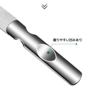 爪やすり 爪磨き ネイルシャイナー ネイルファイル ネイルケア ツヤ出し 金属製 お手入れ 身だしなみ ネイルグッズ ネイルケア用品 美容