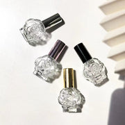 アトマイザー 10ml 香水 詰め替えボトル 香水瓶 ガラス スプレー フラワー 花 バラ 薔薇 ミニ コンパクト 詰め替え ポータブル かわいい おしゃれ 携帯 持ち運び 女性 大人女子 可愛い トラベル