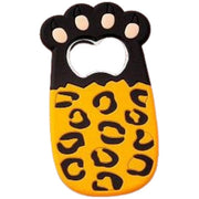栓抜き ボトルオープナー 蓋開け 磁石 マグネット付き 瓶 キャップ キッチンツール 猫の手 肉球 ネコ ねこ キャット 可愛い