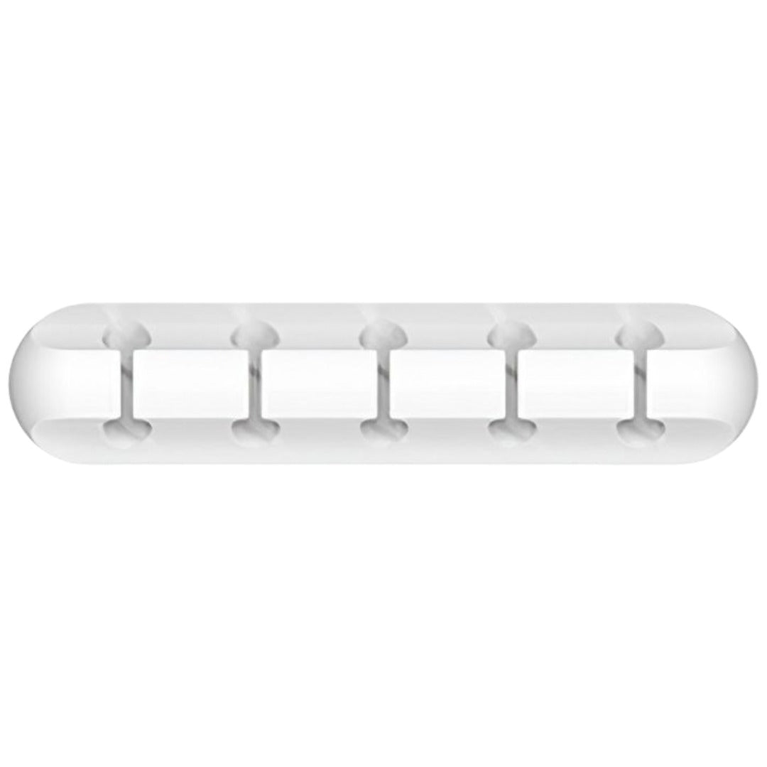 ケーブルホルダー 単品 1個 5穴 USBケーブル 充電ケーブル 充電コード パソコン周辺機器 イヤホン スマートフォン タブレット 配線 電源コード はめ込み 収納 整理整頓 シンプル 便利