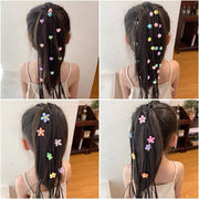 エクステ 三つ編み 1本 エクステンション ヘアゴム キッズ 子供用 レディース つけ毛 部分ウィッグ ヘアアレンジ チャーム付き 簡単装着 ポイントウィッグ ロング おしゃれ かわいい 髪飾り イメチェン イベント コスプレ ダンス 発表会 女性 女子 ヘアアクセサリー