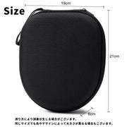ガジェットポーチ ガジェットケース ストラップ付き 収納ポーチ 小物入れ ジッパー ファスナー ラウンド メッシュ 内ポケット イヤホン 充電ケーブル コード 鍵 小銭 持ち運び コンパクト シンプル ブラック 黒