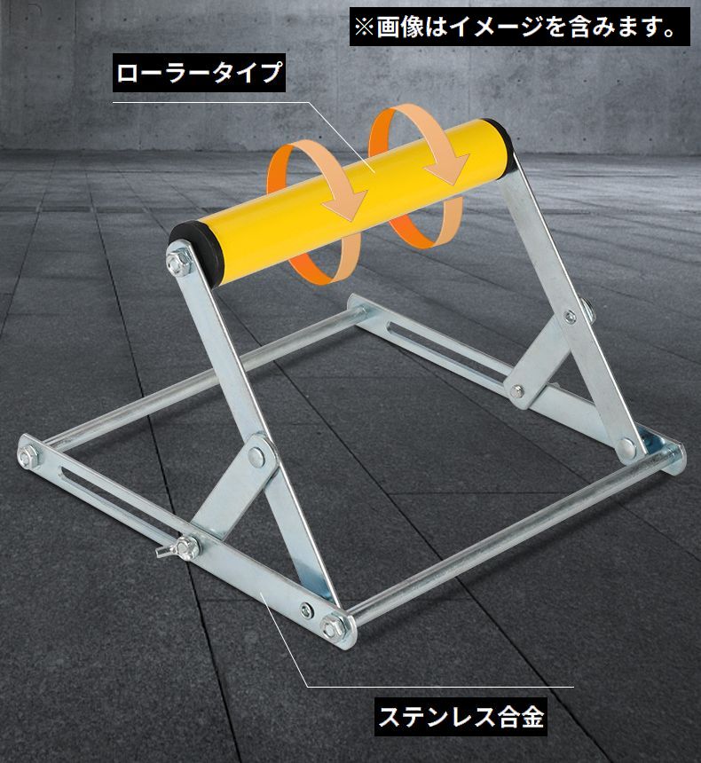 切断機サポートフレーム ステンレス 金属製 折りたたみ式 ワークテーブル ソースタンド 商品画像2