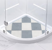 浴室内マット 単品 1枚 バス用品 30 30cm 正方形 ジョイントマット カット可能 お風呂 バスルーム 繋げる 無地 単色 ホワイト 白 シンプル 便利