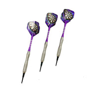 ダーツセット 3本セット ホビー スポーツ用品 ソフトチップ ブルー パープル シンプル コンパクト