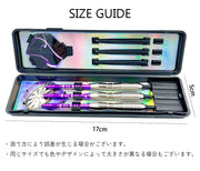 ダーツセット 3本セット ホビー スポーツ用品 ソフトチップ ブルー パープル シンプル コンパクト