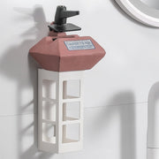 ウォールラック ウォールポケット 2個セット 壁面収納 収納雑貨 収納グッズ 整理用品 生活雑貨 日用雑貨 長方形 縦長 シール接着式 粘着式 ネジ不要 クギ不要 シンプル カジュアル シック 可愛い キュート おしゃれ 洗面所 バスルーム