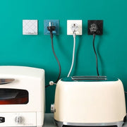 ケーブルホルダー コードホルダー ケーブルクリップ コードクリップ 小物掛け 壁掛け 粘着式 電源コード 配線 コード 充電ケーブル まとめる シンプル 整理整頓