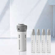 旅行用 小分けボトル 詰替容器 トラベルボトル 4in1 40ml 4本 詰め替え容器 詰め替えボトル 小分け容器 収納 化粧水 化粧品 コスメ 旅行 出張 漏れ防止 透明 海水浴 ジム
