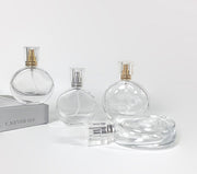アトマイザー 単品 スプレーボトル 詰め替え容器 30ml 50ml ガラス アロマ 香水 パフューム 瓶 小分け 消毒液 持ち歩き 携帯用 ミニボトル プッシュ式 無地 クリア シンプル おしゃれ かわいい