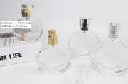 アトマイザー 単品 スプレーボトル 詰め替え容器 30ml 50ml ガラス アロマ 香水 パフューム 瓶 小分け 消毒液 持ち歩き 携帯用 ミニボトル プッシュ式 無地 クリア シンプル おしゃれ かわいい
