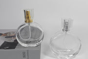 アトマイザー 単品 スプレーボトル 詰め替え容器 30ml 50ml ガラス アロマ 香水 パフューム 瓶 小分け 消毒液 持ち歩き 携帯用 ミニボトル プッシュ式 無地 クリア シンプル おしゃれ かわいい