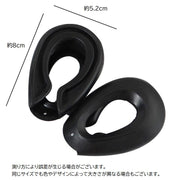 イヤーキャップ 左右セット 1対 耳カバー 耳キャップ シリコン 穴あき 防水 耳保護 毛染め 髪染め ヘアカラー パーマ セルフカラー 美容院 美容室