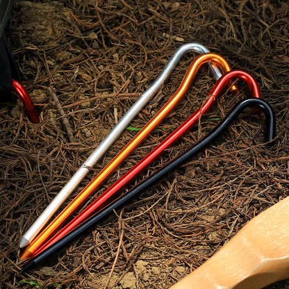テントペグ 4本セット 固定ピン 固定用釘 18cm タープペグ 商品画像4