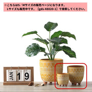植木鉢 鉢植え プランター フラワーポット 陶器 12cm 8cm 園芸用品 排水穴 底穴 通気性 赤い陶 陶土 ガーデニング 多肉植物 インテリア 素焼き調 レトロな植木鉢 幾何学模様 レトロ調 おしゃれ かわいい