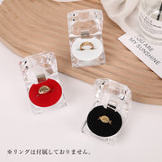 リングケース 3色セット 指輪ケース アクセサリーケース ジュエリーボックス 小物入れ 収納ボックス ディスプレイ 保管 ギフトケース