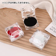 リングケース 単品 1個 指輪ケース アクセサリーケース ジュエリーボックス 小物入れ 収納ボックス ディスプレイ 保管 ギフトケース