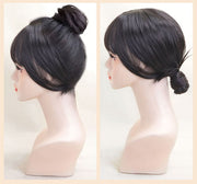 お団子ウィッグ ヘアゴム レディース つけ毛 ポイントウィッグ エクステンション 髪飾り ワンタッチ シニヨン ボリューム 自然