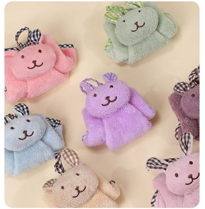ループ付きタオル ハンドタオル 子供用 キッズ ベビー 吊り下げ 商品画像5