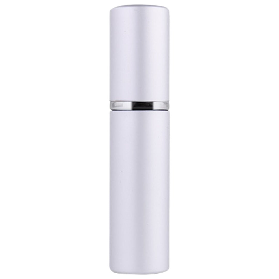 アトマイザー 詰め替え容器 スプレーボトル 持ち運び 5ml ディスペンサー スプレー 香水 小分けボトル ポータブル コンパクト 小さい 軽量 ミニボトル アロマ フレグランス コロン シンプル おしゃれ 上品 かわいい 金色 銀色 黒 ピンク 赤 青 紫