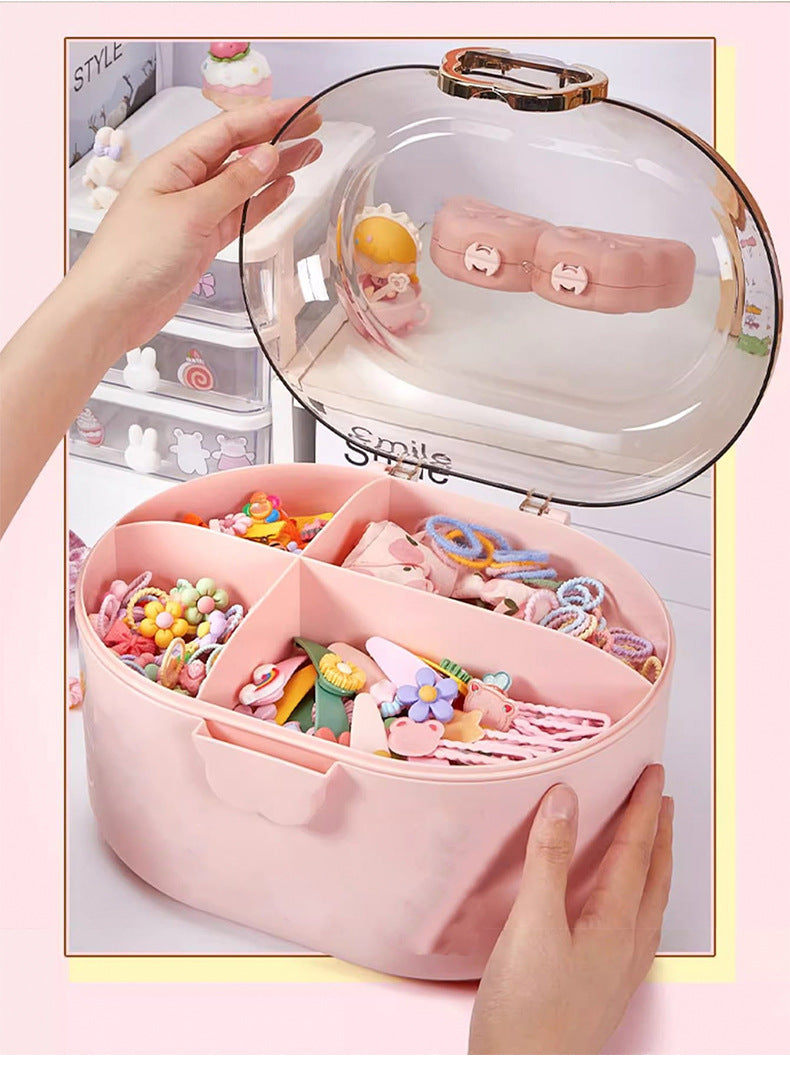 アクセサリー収納ボックス 2層 2段 収納ケース 子供用 キッズ 商品画像2