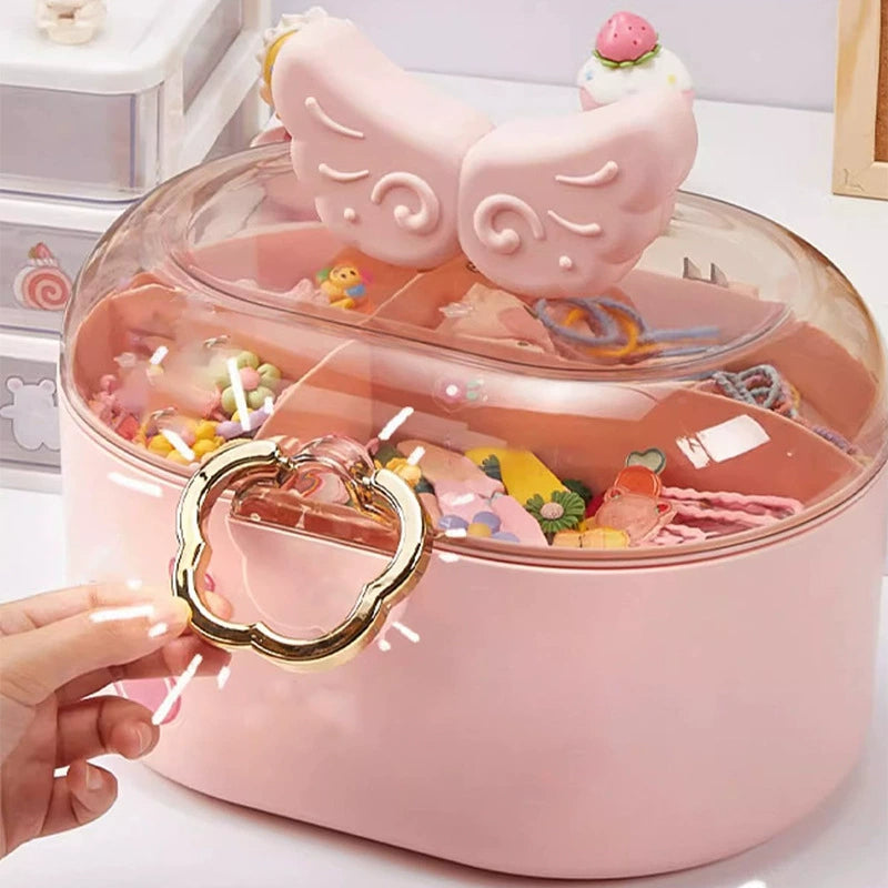 アクセサリー収納ボックス 2層 2段 収納ケース 子供用 キッズ 商品画像5