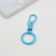 キーホルダーパーツ 単品 ナスカン チャーム ハンドメイド アクセサリー バッグチャーム DIY クラフト 材料 かわいい おしゃれ 金属パーツ キュート 手芸