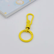 キーホルダーパーツ 単品 ナスカン チャーム ハンドメイド アクセサリー バッグチャーム DIY クラフト 材料 かわいい おしゃれ 金属パーツ キュート 手芸
