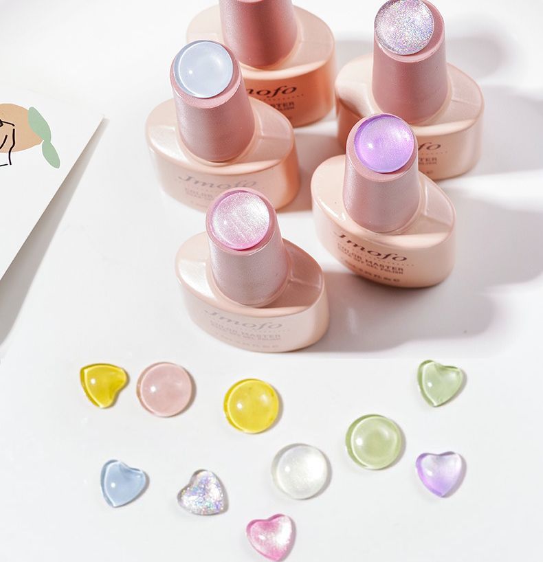 ネイルカラーチャート カボション 同デザイン40個入り ネイル用品 透明 ネイルチップ 商品画像2